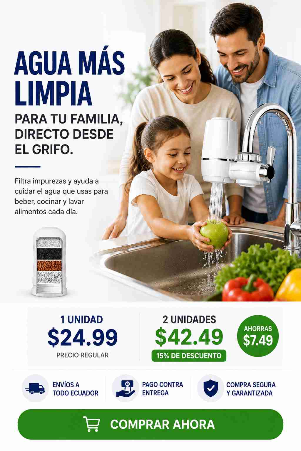 Purificador de Agua de Grifo