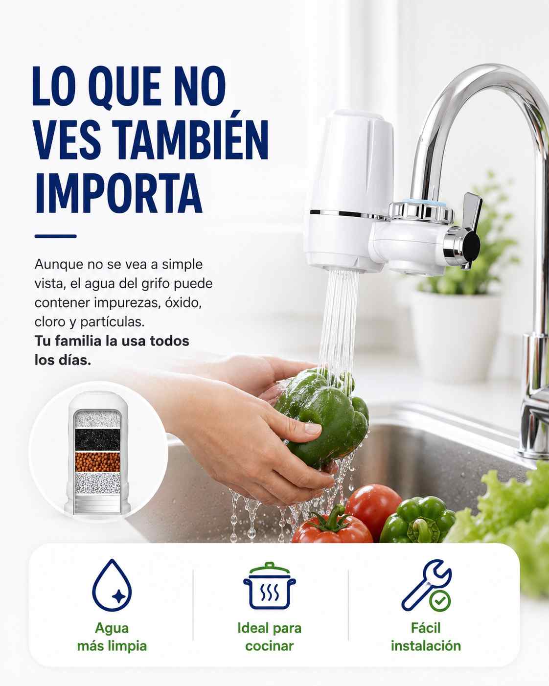 Purificador de Agua de Grifo