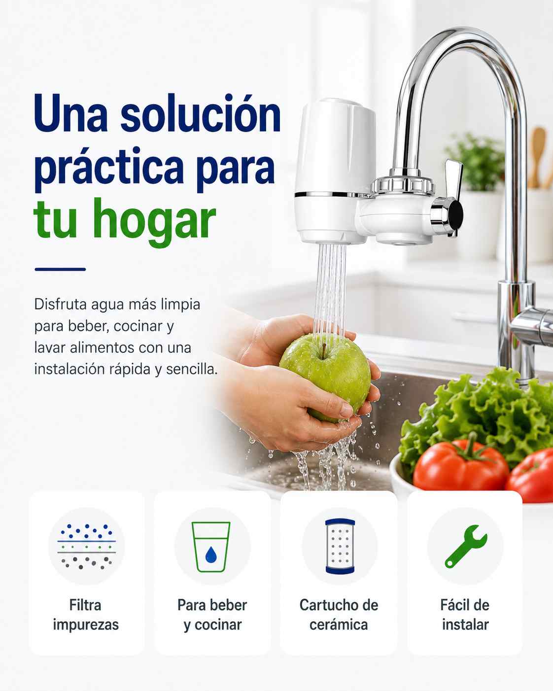 Purificador de Agua de Grifo