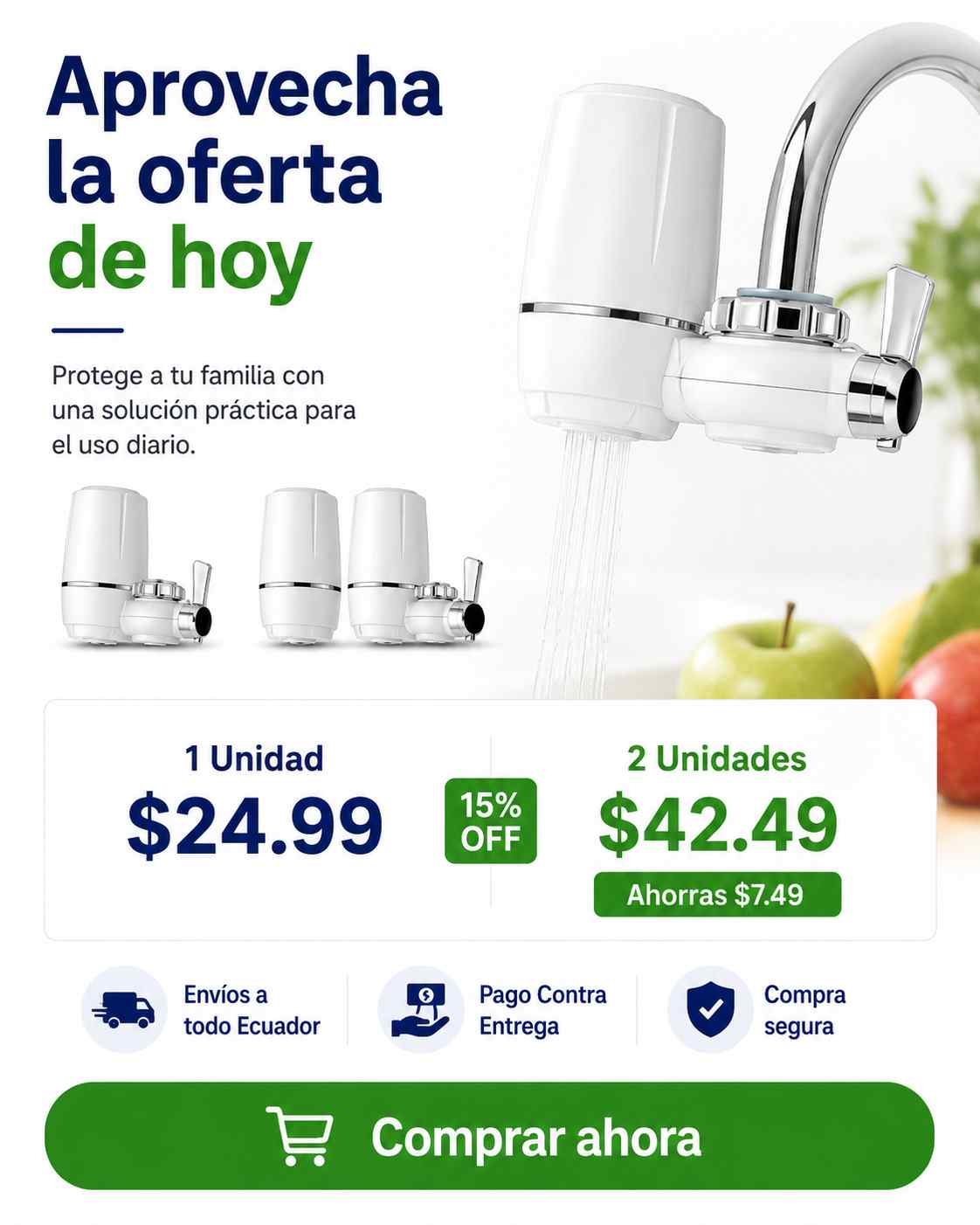 Purificador de Agua de Grifo